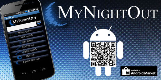 My Night Out phone app for Android