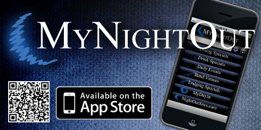 My Night Out phone app for iPhone
