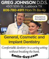 Dentist Greg Johnson